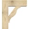 Ekena Millwork Funston Block Rough Sawn Bracket w/ Offset Brace, Douglas Fir, 8"W x 24"D x 28"H BKT0806X24X28FST05RDF - alternate 2